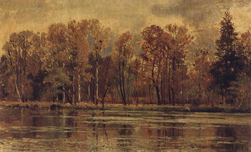 Ivan Shishkin Golden Autumn china oil painting image